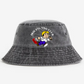 IFC Fishing Club Vintage 100% Cotton Bucket Hat