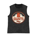 Pure Cotton Wash-Dyed Sleeveless Tank Top