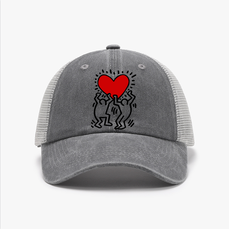 Keith Haring Vintage Cotton Breathable Hat