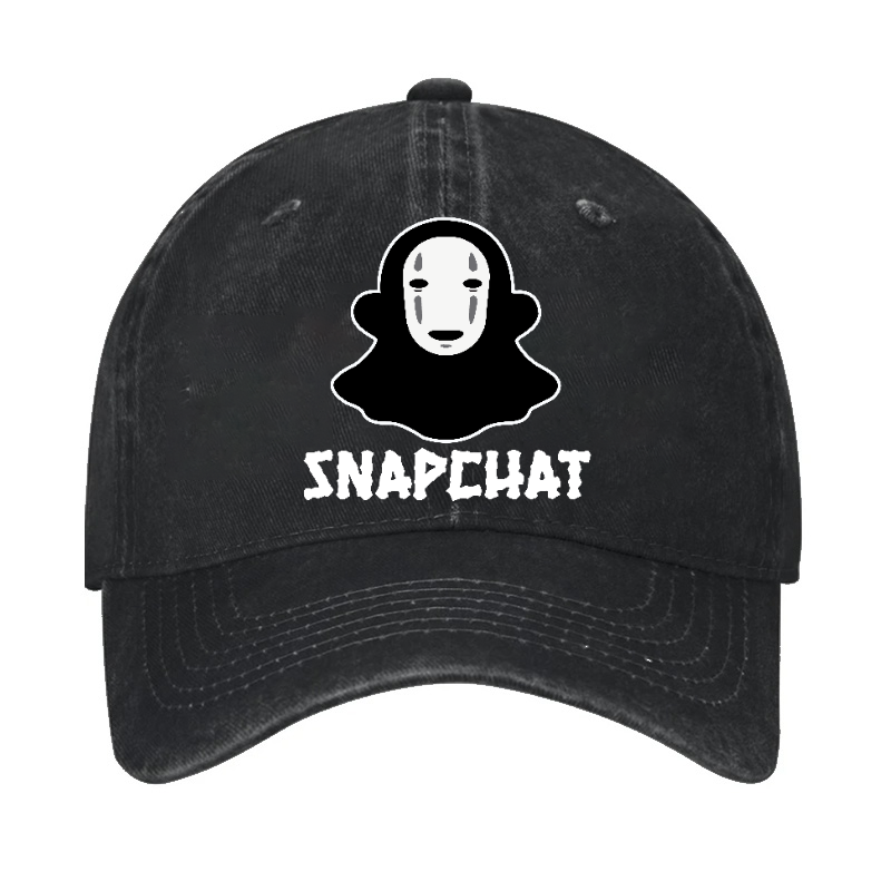 Snapchat Vintage Cotton Cap