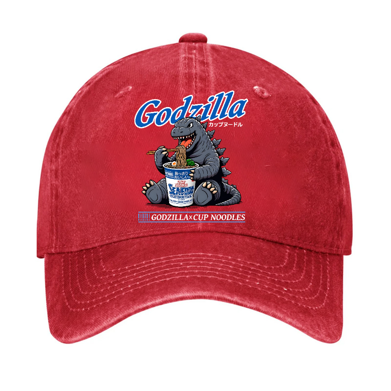 Kaiju Ramen Cup Noodle Vintage Cotton Hat