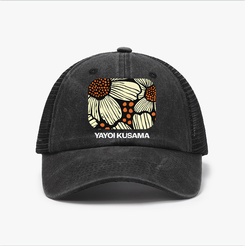 Yayoi Kusama Daisy Vintage Cotton Breathable Hat