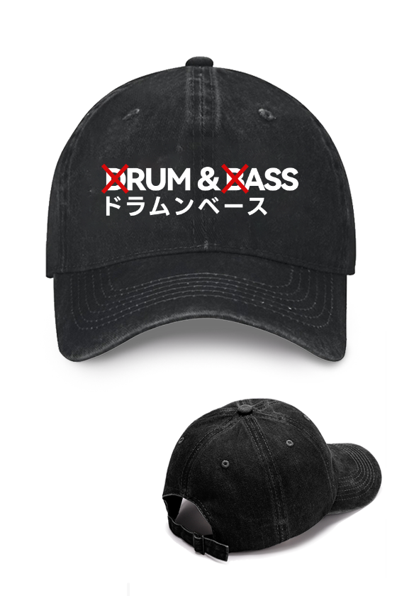 Drum and Bass Vintage Cotton Cap