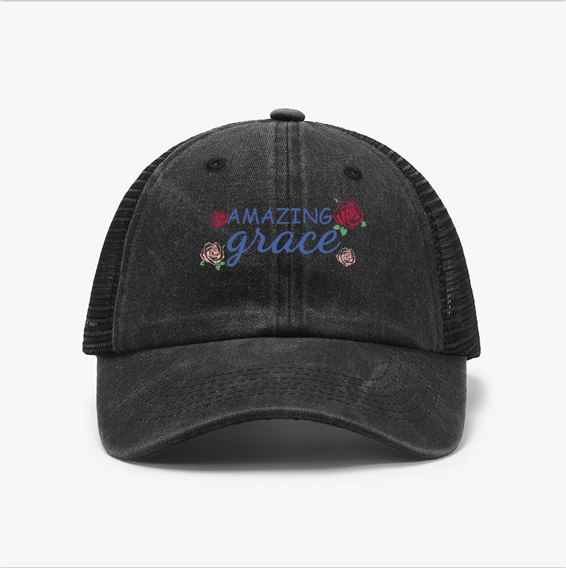 Amazing Grace Vintage Cotton Breathable Hat