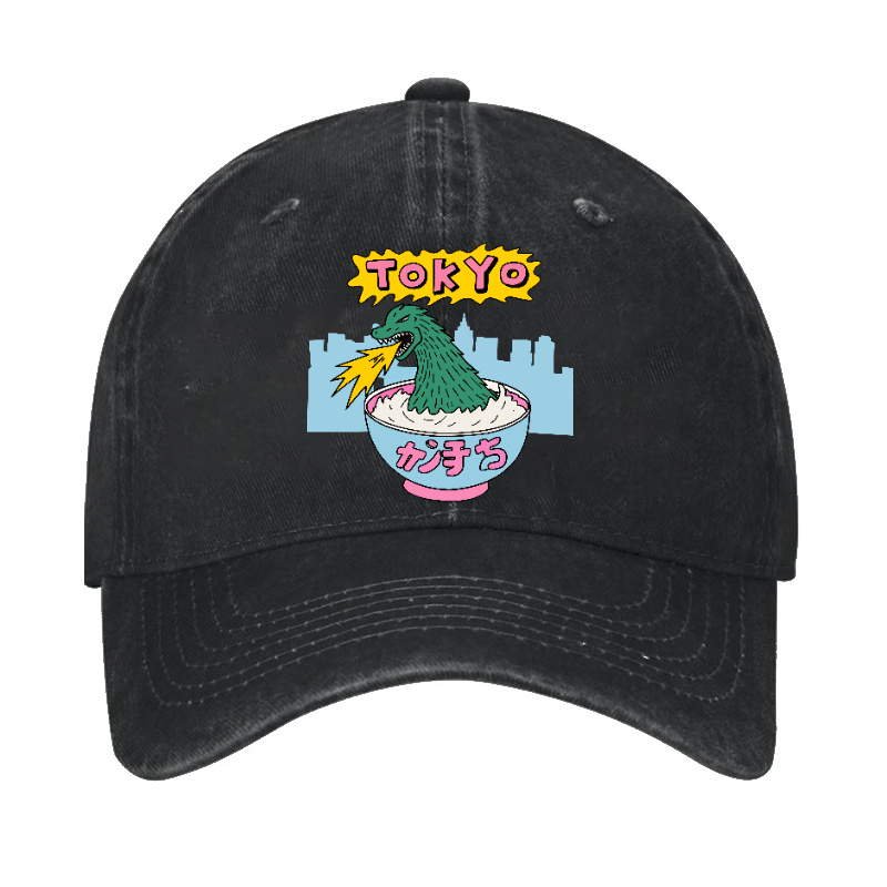 Tokyo Kaiju Vintage Cotton Hat
