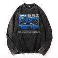Subaru Vintage Cotton Wash Crewneck Long-Sleeve T-Shirt