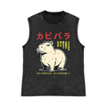 Pure Cotton Wash-Dyed Sleeveless Tank Top