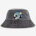 The Great Wave Off Kanagawa Vintage 100% Cotton Bucket Hat