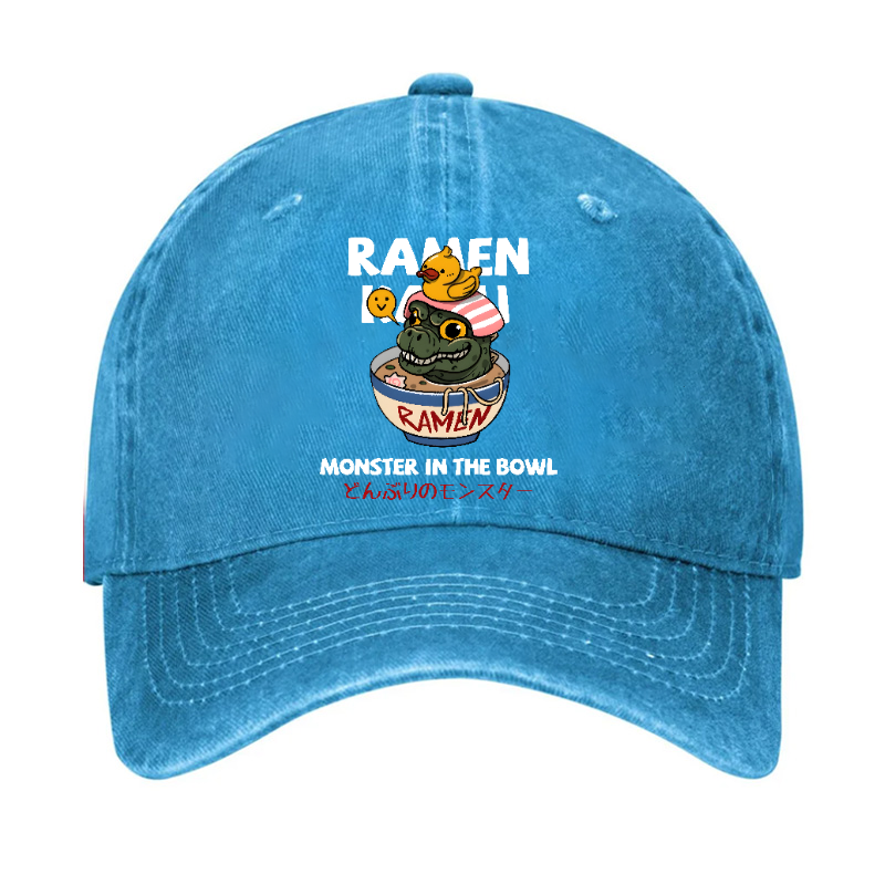 Kaiju Ramen Vintage Cotton Cap