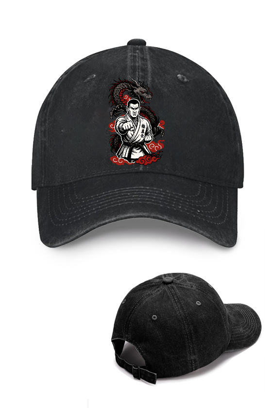 Dragon Karate Vintage Cotton Cap