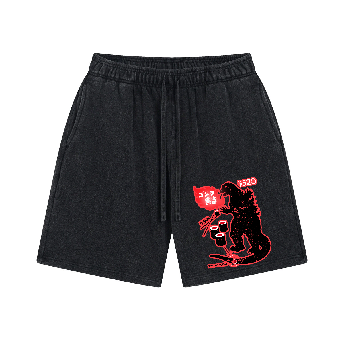 Kaiju Vintage Pure Thick Cotton Shorts