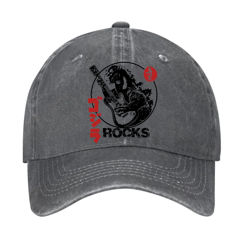 Rock Kaiju Vintage Cotton Hat