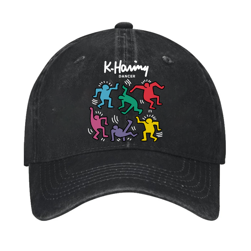 Kaith Haring Dancer Vintage Cotton Cap