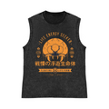 Pure Cotton Wash-Dyed Sleeveless Tank Top