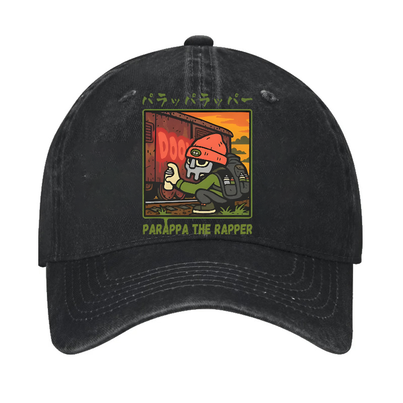 PaRappa the Rapper MF Doom Vintage Cotton Cap