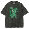 Kaiju Totem Washed Vintage Short Sleeves T-Shirt