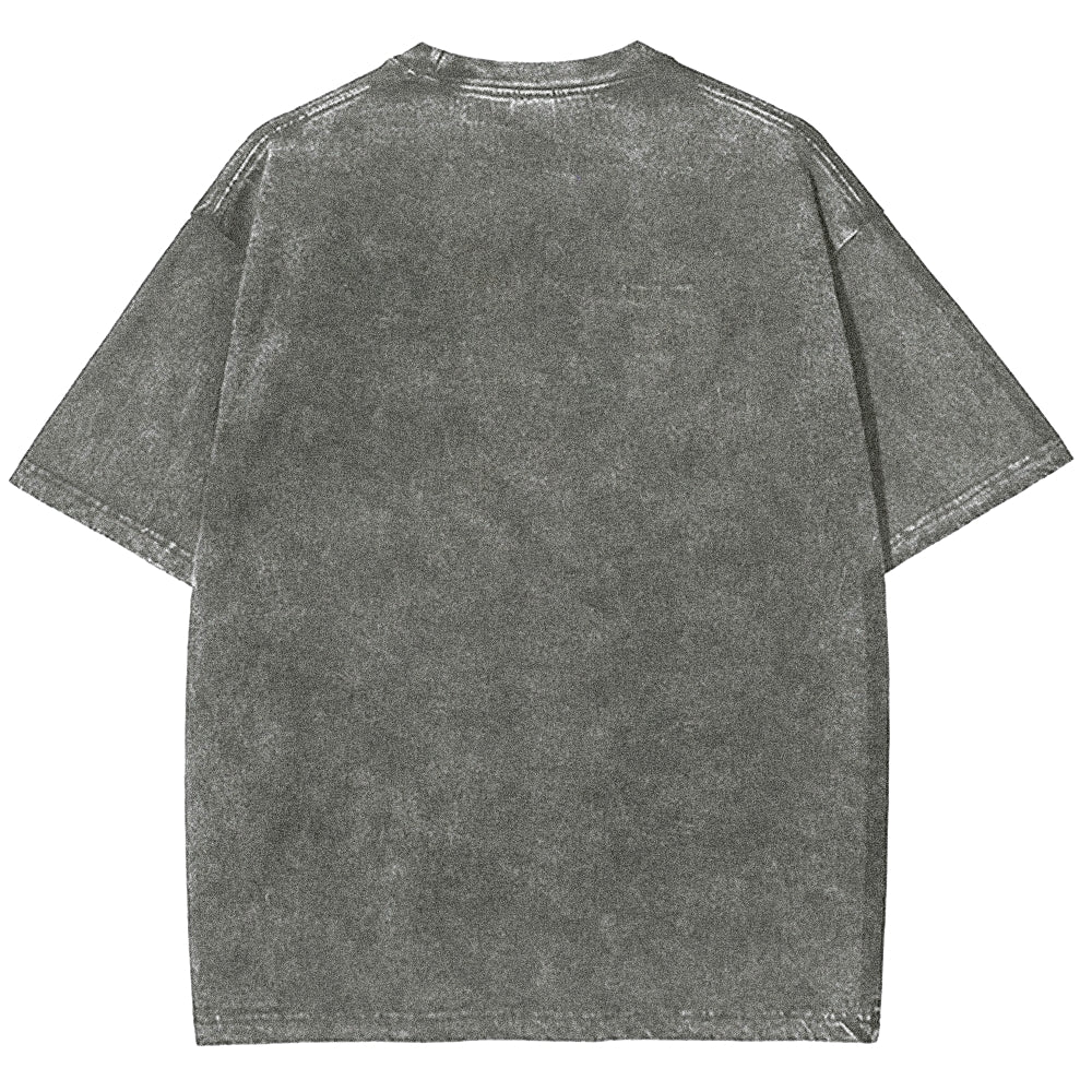 Kaiju Totem Washed Vintage Short Sleeves T-Shirt