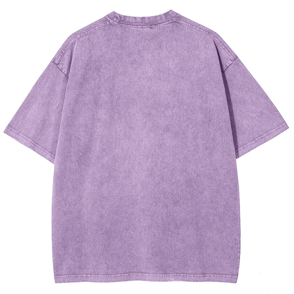 Kaiju Totem Washed Vintage Short Sleeves T-Shirt