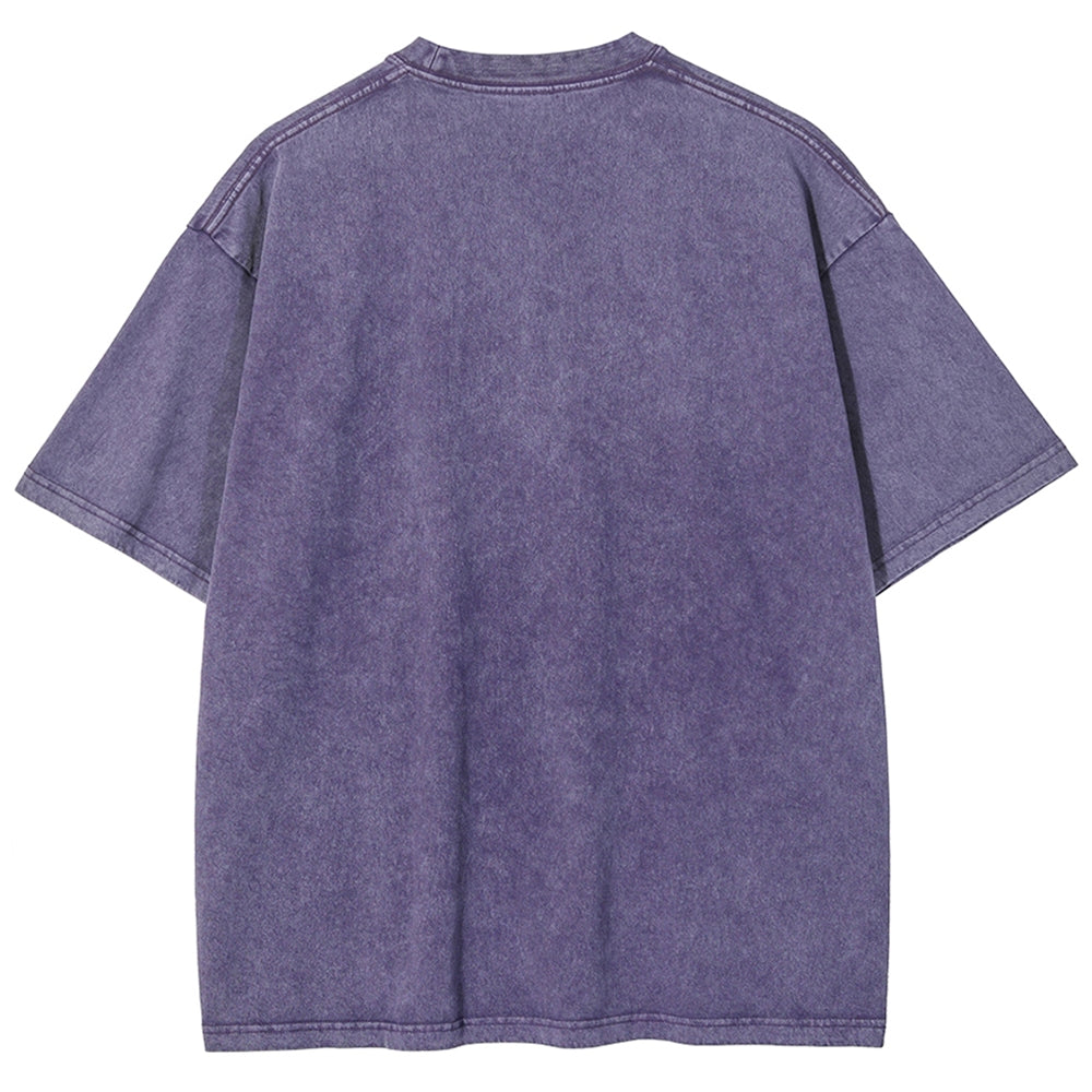 Kaiju Totem Washed Vintage Short Sleeves T-Shirt