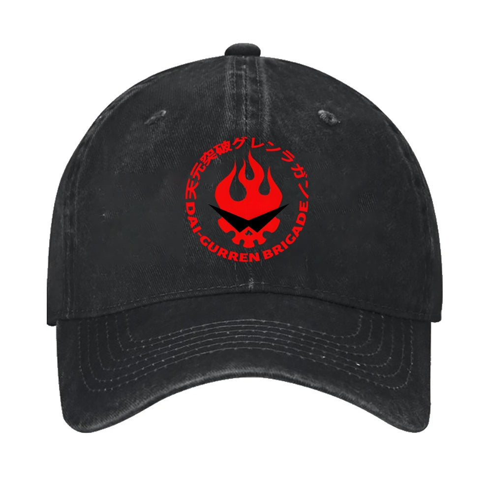 Tengen Toppa Gurren Lagann Thinkpad Vintage Cotton Cap