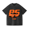 Toyota GR86 Car Vintage Wash Japanese Design T-Shirt