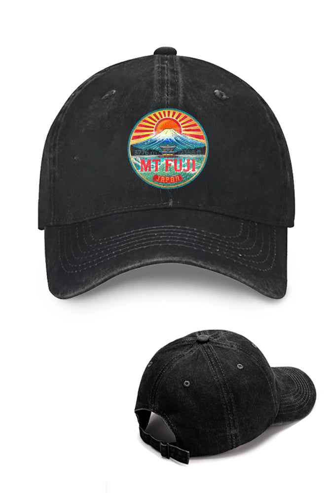 Mount Fuji Thinkpad Vintage Cotton Cap