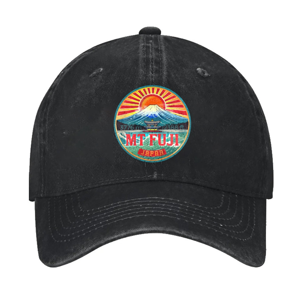 Mount Fuji Thinkpad Vintage Cotton Cap