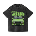 BMW Car Vintage Wash Japanese Design T-Shirt
