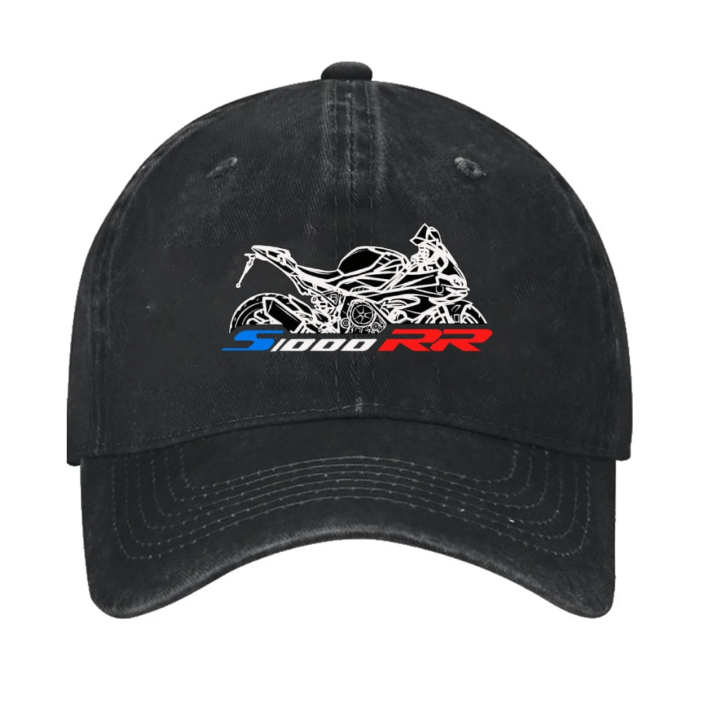 BMW S1000RR Bike Thinkpad Vintage Cotton Cap