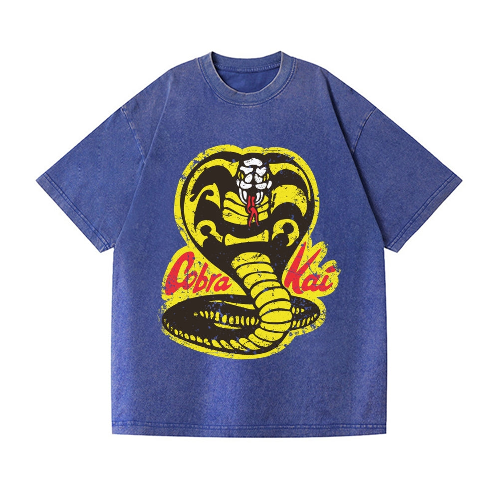 Cobra Kai Vintage Wash Japanese Design T-Shirt
