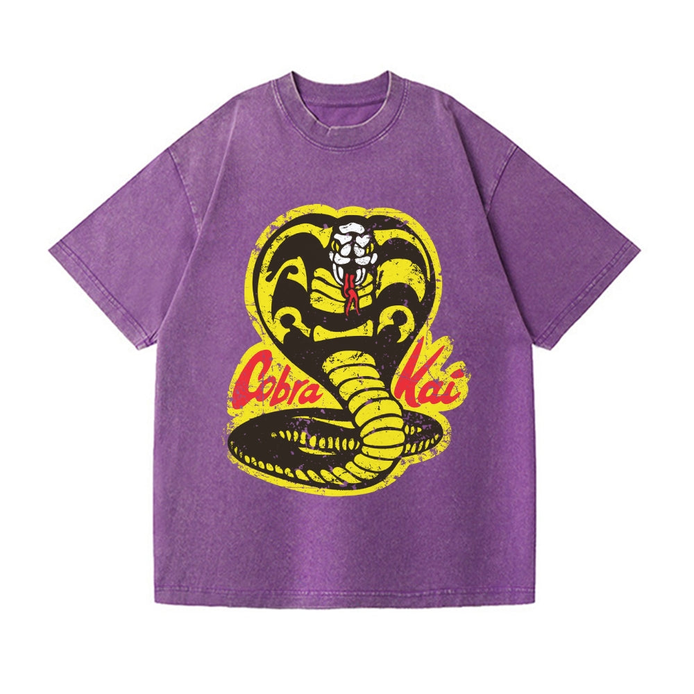 Cobra Kai Vintage Wash Japanese Design T-Shirt