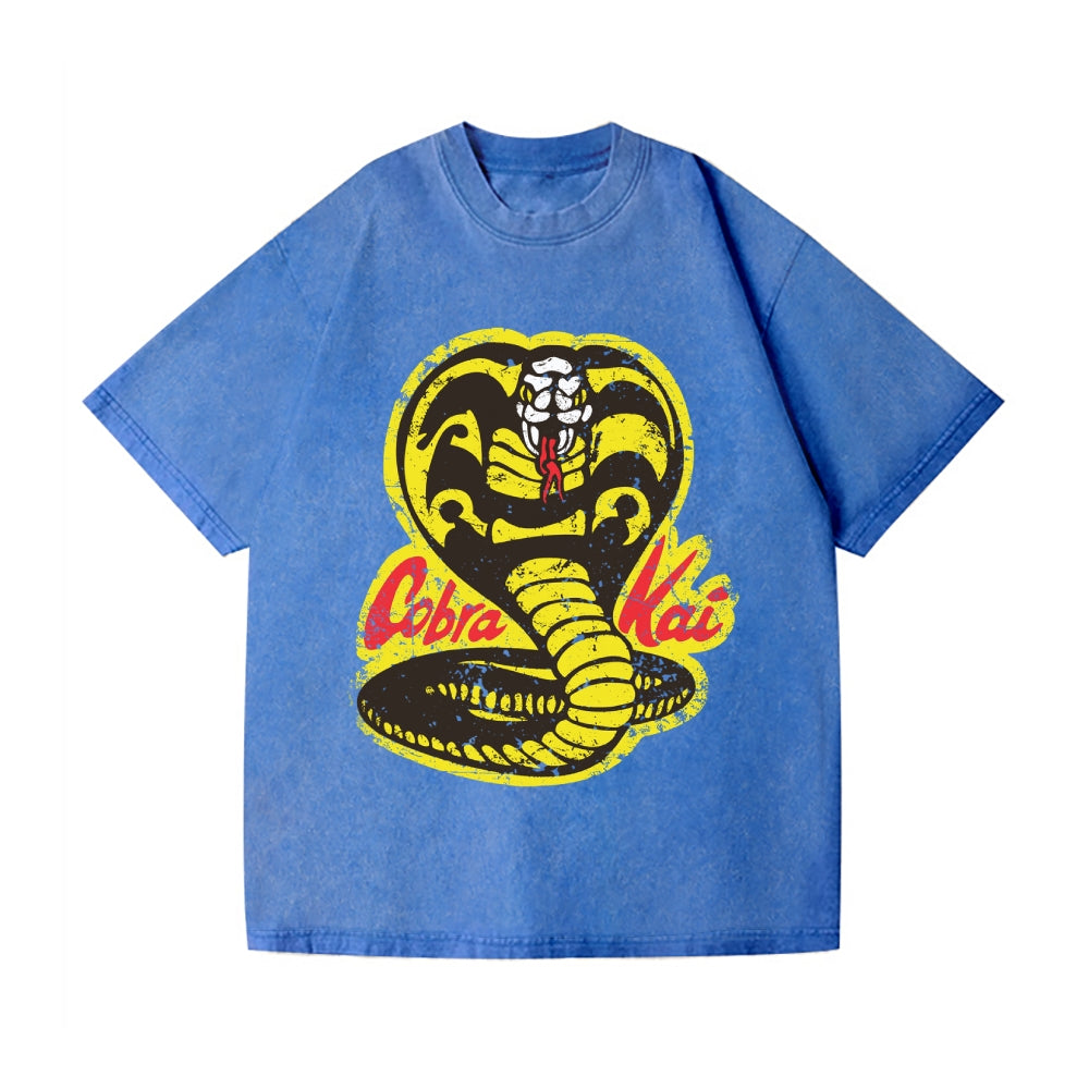 Cobra Kai Vintage Wash Japanese Design T-Shirt