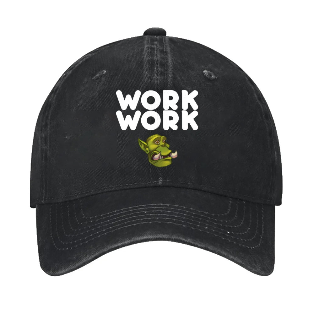 Work Work Thinkpad Vintage Cotton Cap