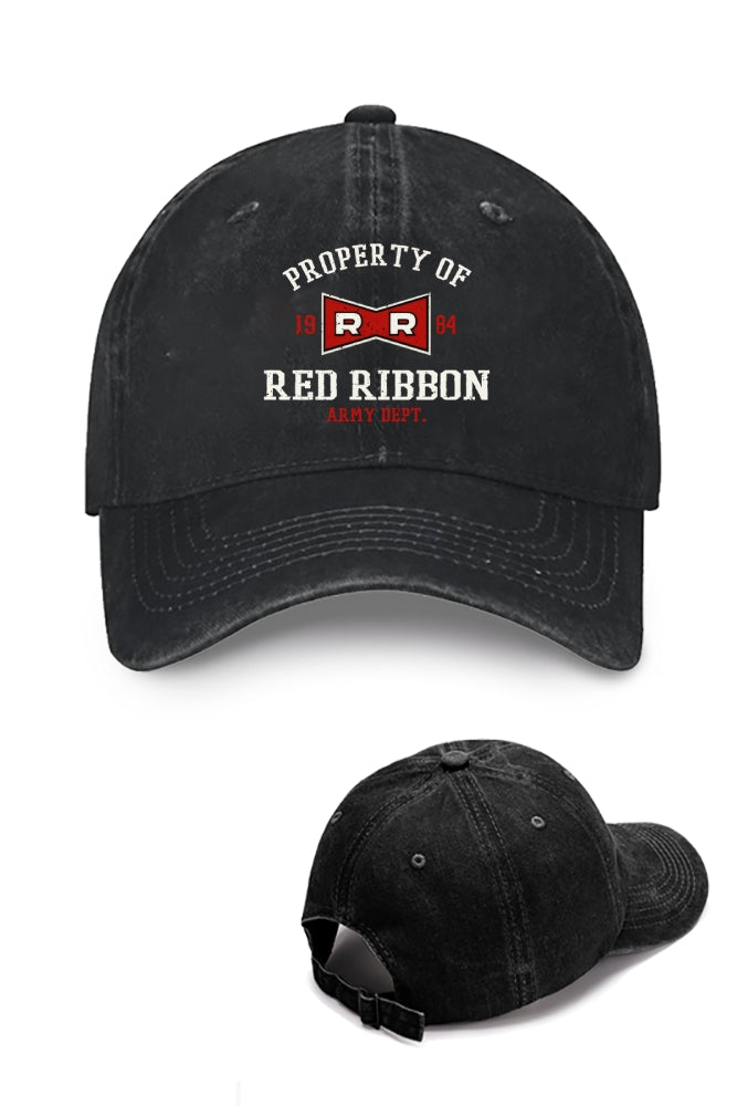 Property Of Red Ribbon Thinkpad Vintage Cotton Cap
