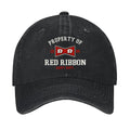 Property Of Red Ribbon Thinkpad Vintage Cotton Cap