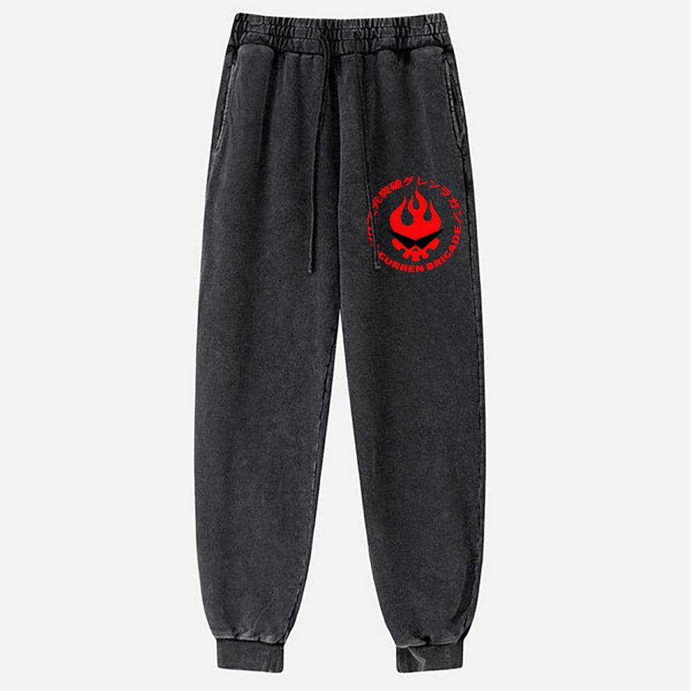 Tengen Toppa Gurren Lagann Vintage Washed Jogger