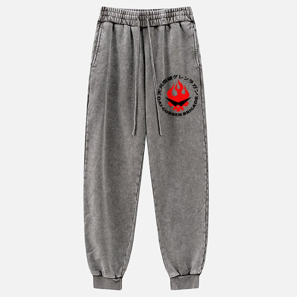 Tengen Toppa Gurren Lagann Vintage Washed Jogger
