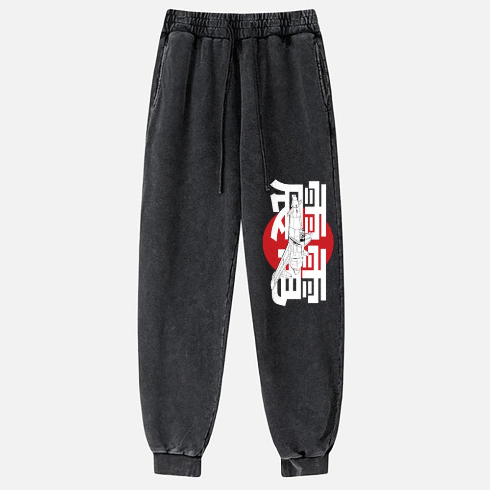 Shinden Fighter Vintage Washed Jogger
