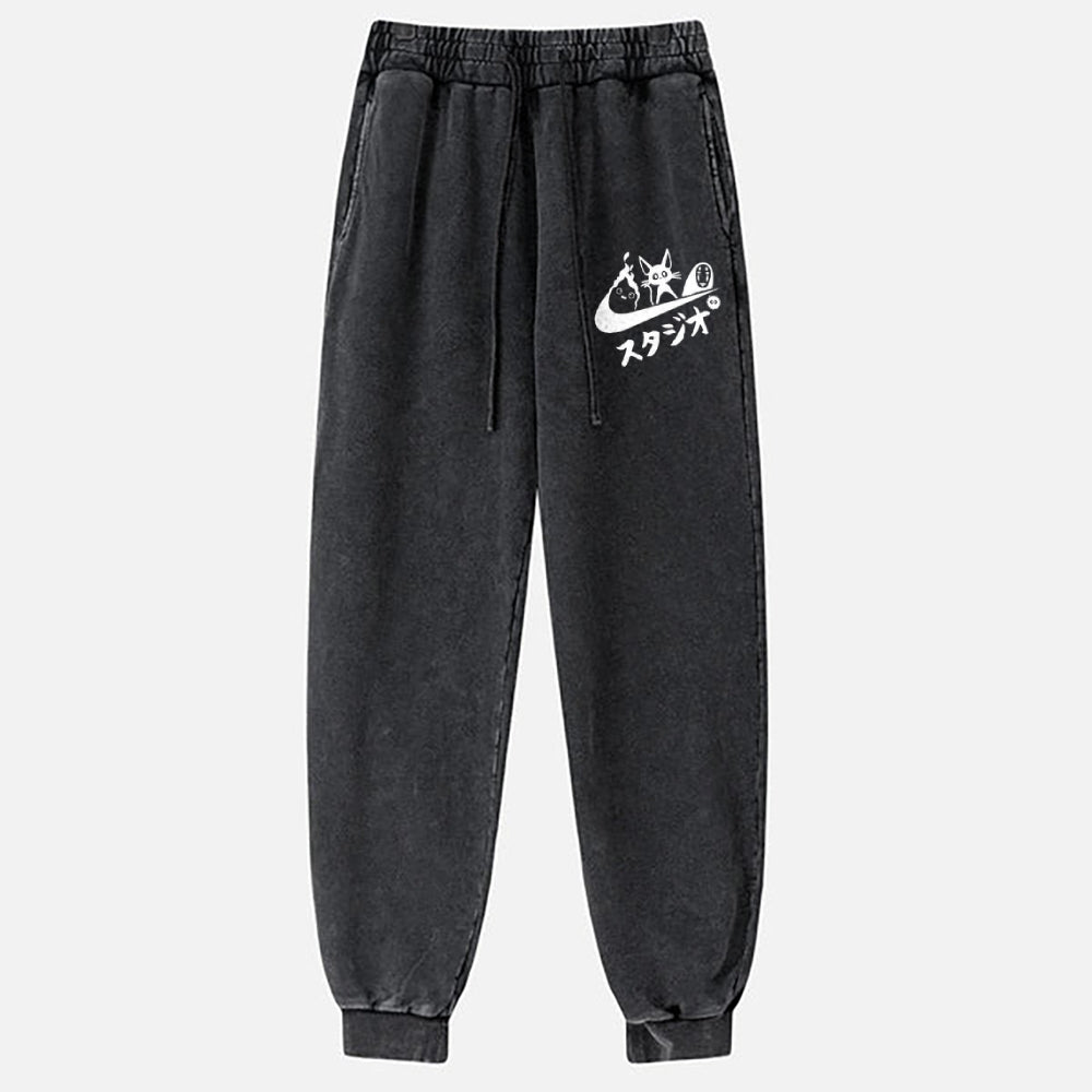 Ghibli Vintage Washed Jogger