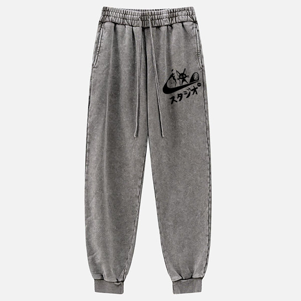 Ghibli Vintage Washed Jogger