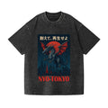 Tokyo Dragon Vintage Wash Japanese Design T-Shirt
