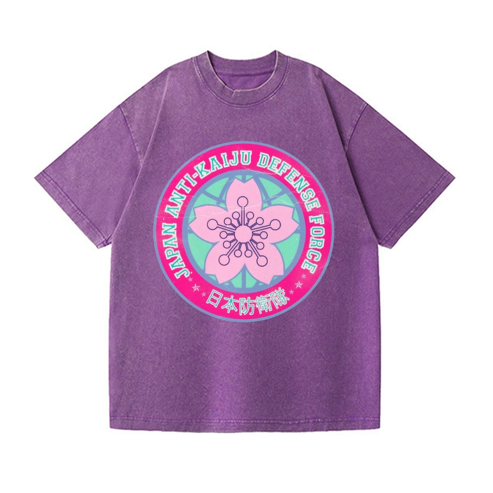 Kaiju No 8 Varsity Vintage Wash Japanese Design T-Shirt