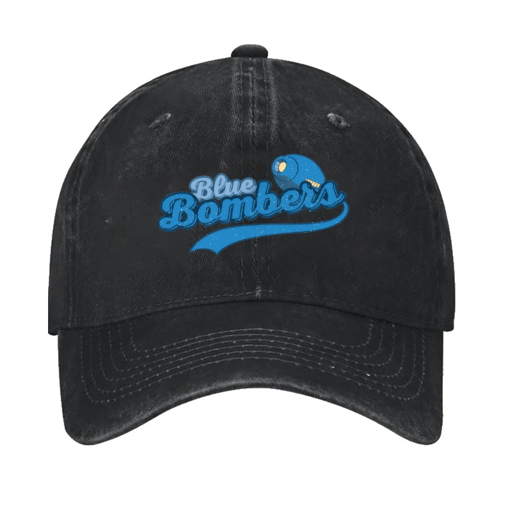 Megaman Blue Bomber Thinkpad Vintage Cotton Cap