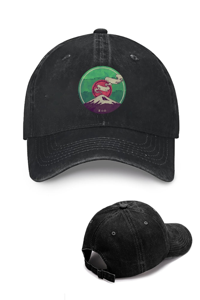 Mt. Fuji Thinkpad Vintage Cotton Cap
