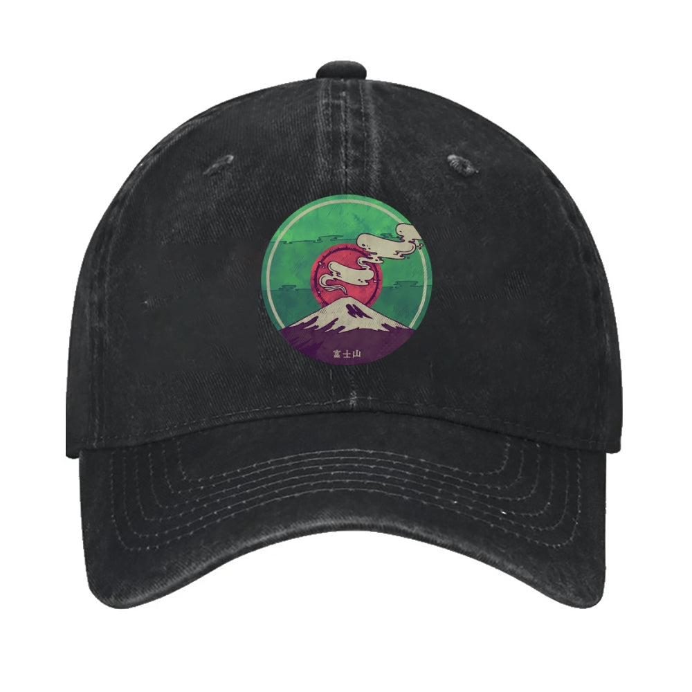 Mt. Fuji Thinkpad Vintage Cotton Cap