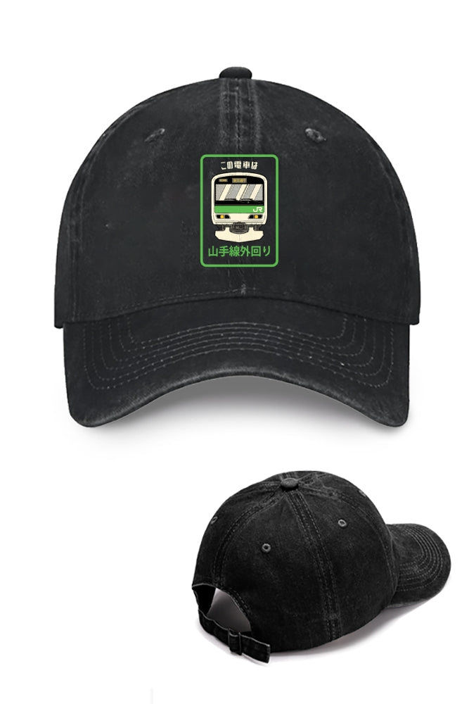 Yamanote Line Thinkpad Vintage Cotton Cap