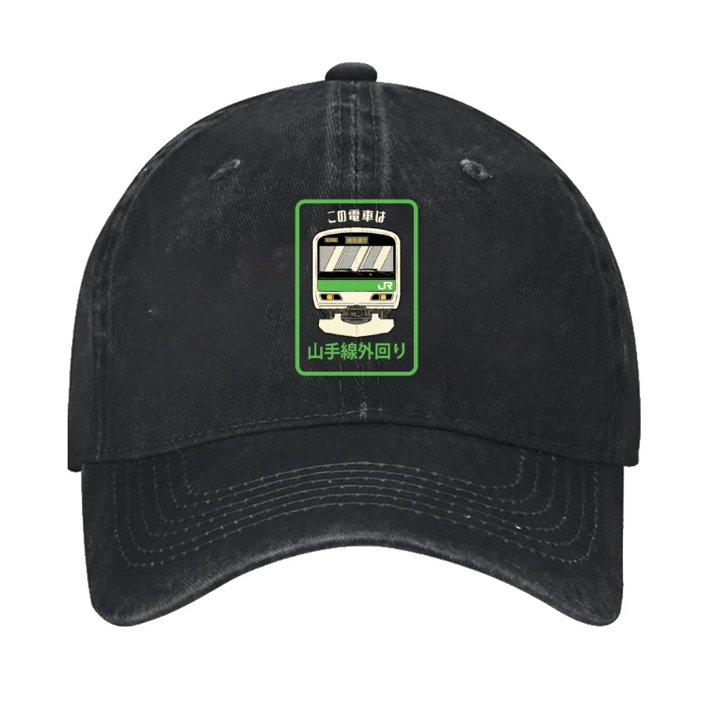Yamanote Line Thinkpad Vintage Cotton Cap