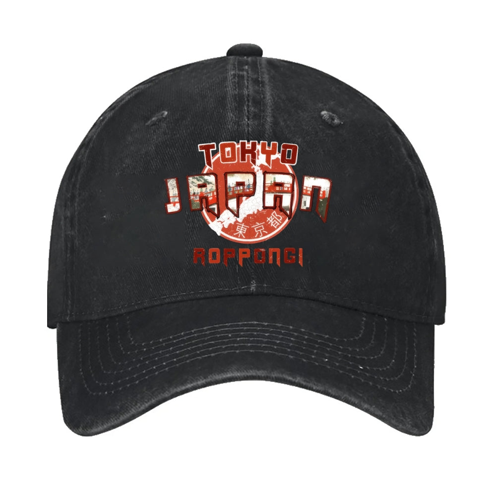 Tokyo Roppongi District Thinkpad Vintage Cotton Cap