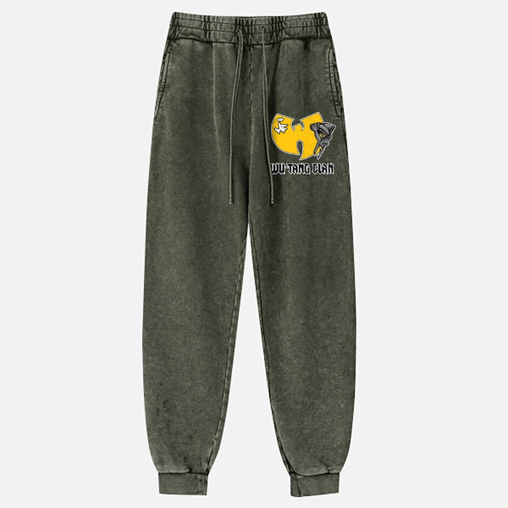 Wu Tang Clan Mf Doom Vintage Washed Jogger