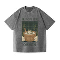 Frog Vintage Wash Japanese Design T-Shirt